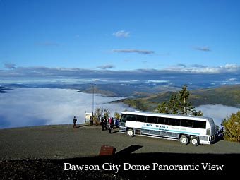 Dawson City Dome Panoramic View