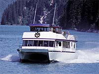 Cruise along Lynn Canal on the Fjord Express to Juneau